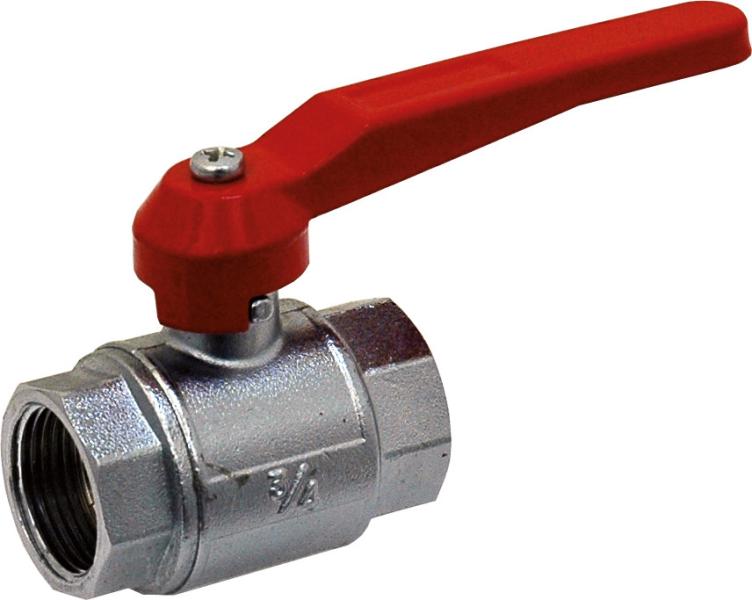 Vanne laiton industrie chromé sortie femelle - Ø66mm - 2''1/2