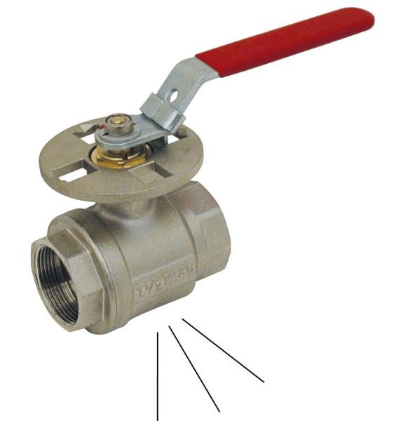Vanne laiton à décompression femelle cadenassable 1/2'' - Diamètre 15 mm