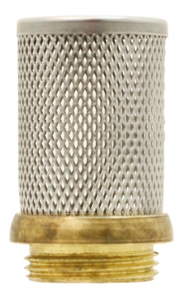 Crépine en acier inox raccord laiton pour clapet 500, 500SF ET 504 - Ø20