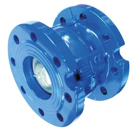 Clapet à guidage axial avec bossage non percé - Ø250