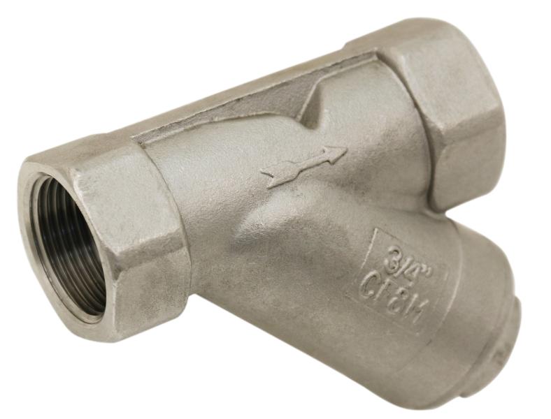 Filtre inox 316 en Y taraudé sortie femelle  - DN25
