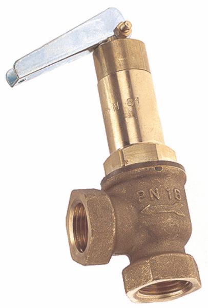 Soupape avec levier en laiton réglable avec clapet PTFE - Ø40