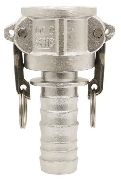 Coupleur cannelé raccord rapide à came - Ø100