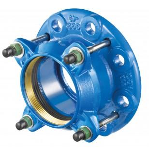 Adaptateur de bride auto-buté  - DN80 - Tube Ø90