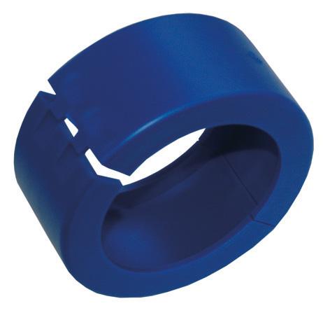 Bague de plombage rouge thermoplastique - DN15