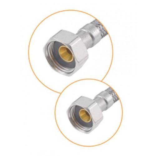 Flexible (tresse inox) femelle - femelle - Ø12 - 15 cm