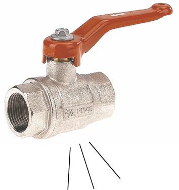 Vanne à sphère en laiton femelle à décompression -  -  Ø20mm - 3/4''