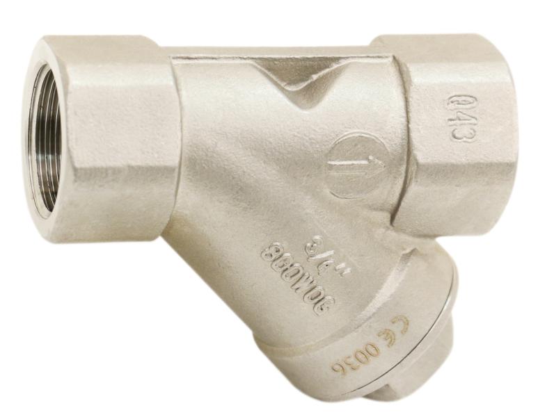 Clapet anti-retour inox sortie femelle - Format Y - Ø30