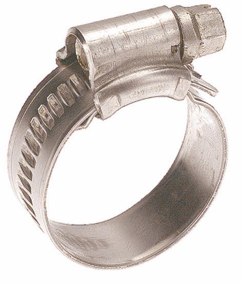 Collier inox 304 de serrage à vis - Ø25-38 mm
