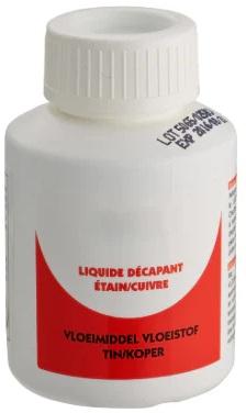 Décapant liquide pour brasage tendre 50 ml