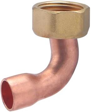 Raccord coudé 2 pièces Ø22 F26/34 à souder