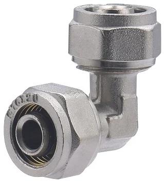 RACCORD MULTICOUCHE A COMPRESSION Coude égal - Ø20