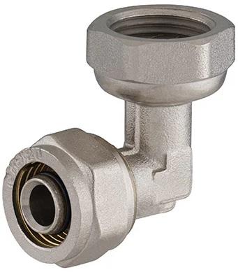RACCORD MULTICOUCHE A COMPRESSION Coude femelle écrou 3/4 - Ø16