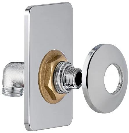 Platine de Sortie de Cloison Simple WC 1/2 – 3/8