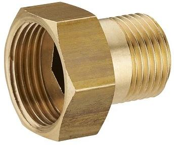 Raccord laiton 20x27 mâle femelle à écrou tournant