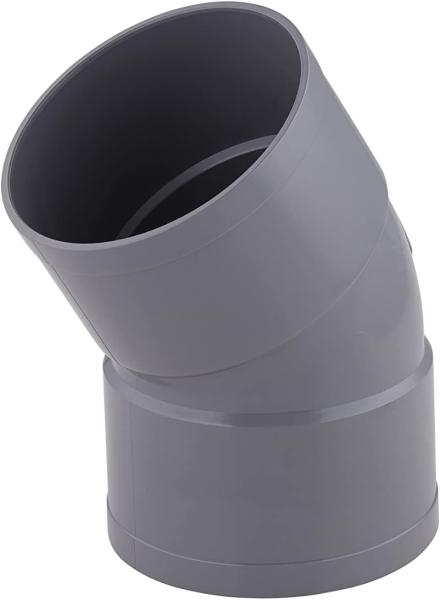 Coude PVC 30° femelle femelle Ø100 NF