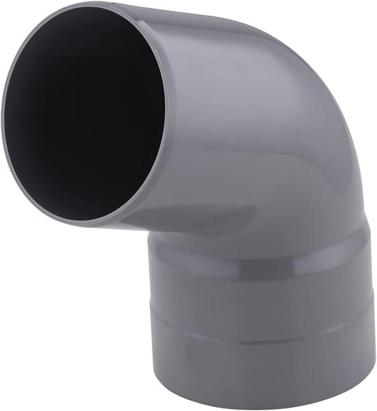 Coude PVC Ø100 à 67° mâle femelle à coller