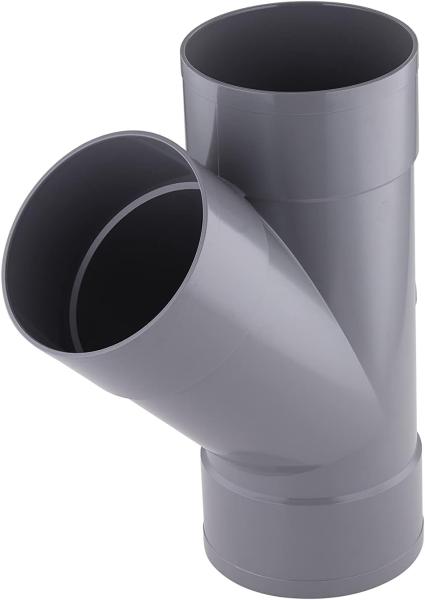 Culotte PVC 45° femelle femelle Ø50 NF à coller