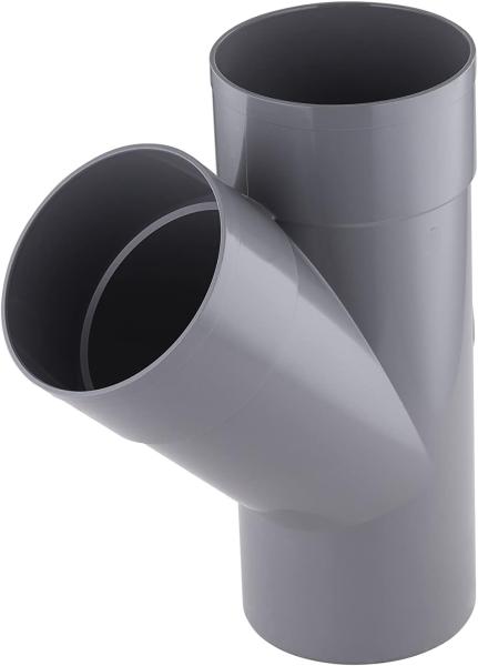 Culotte PVC 45° mâle femelle Ø32 NF