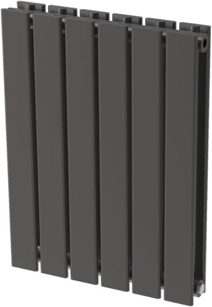 Radiateur horizontal double anthracite NYTIA 662 W