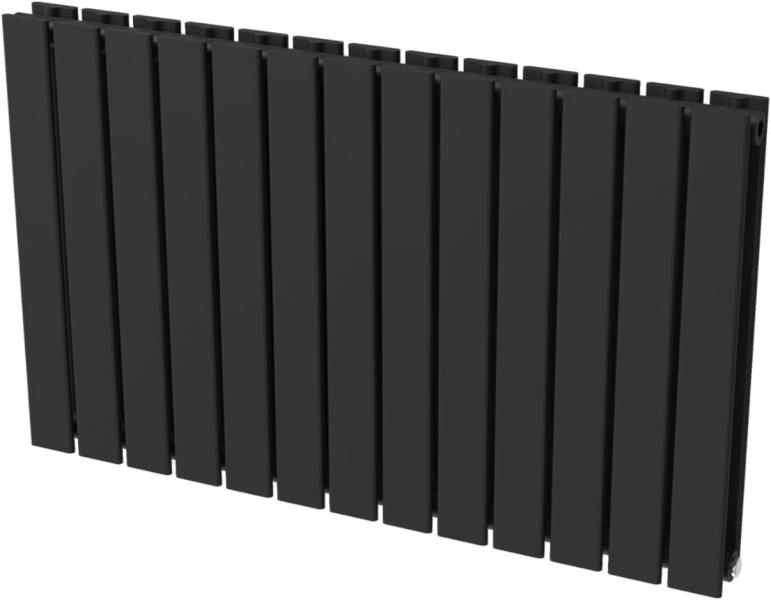 Radiateur horizontal double noir mat NYTIA 1214W