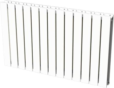 Radiateur horizontal double blanc NYTIA 60x100
