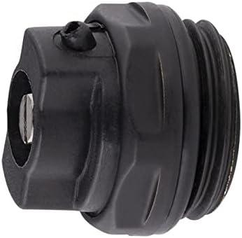 Bouchon purgeur d’air noir pour radiateur 1/2