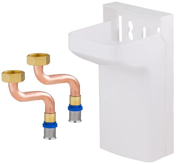 Kit raccordement radiateur multicouche Ø20 F3/4
