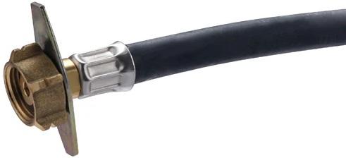 Lyre de raccordement gaz butane propane 70 cm