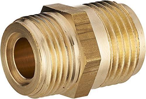 Raccord double mâle gaz butane propane 1/2 - 20x150
