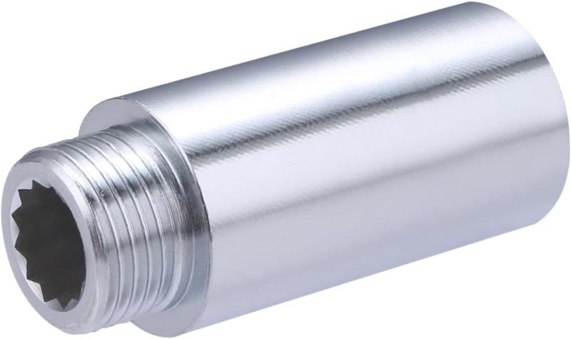 Allonge sanitaire MF 1/2 – 50 mm en laiton chromé