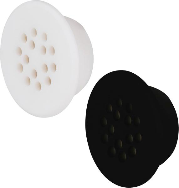 Enjoliveur de trop-plein silicone Ø22–28 mm anti-odeurs