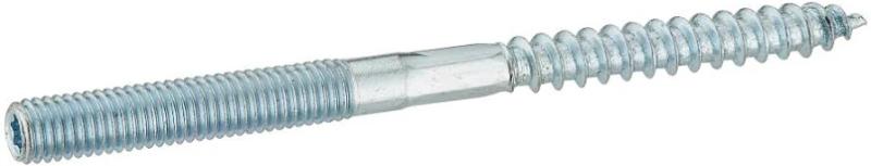 Vis acier 8x110 mm pour fixation de lavabo – Lot de 2