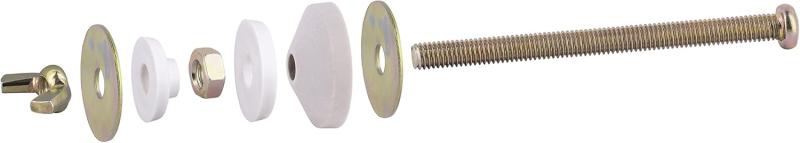 Fixations réservoir WC M6 80 mm – Lot de 2