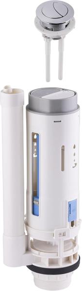 Mécanisme WC NF double poussoir 3/6L universel