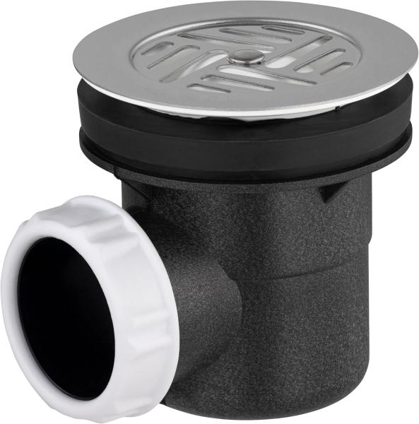 Bonde de douche NF diamètre 60 sortie horizontale