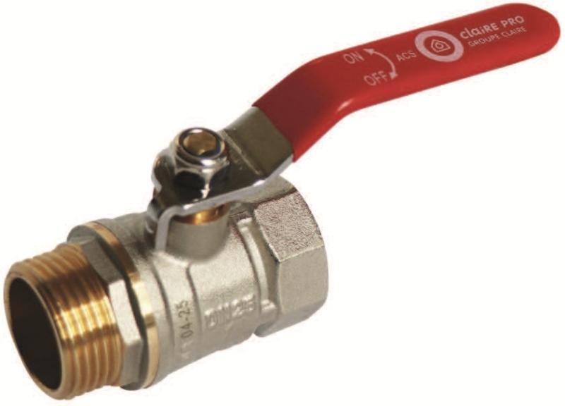 Vanne boisseau sphérique laiton MF Ø15 Série 400