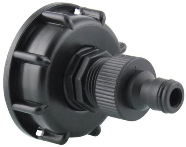 Écrou IBC S60x6 avec nez de robinet PVC
