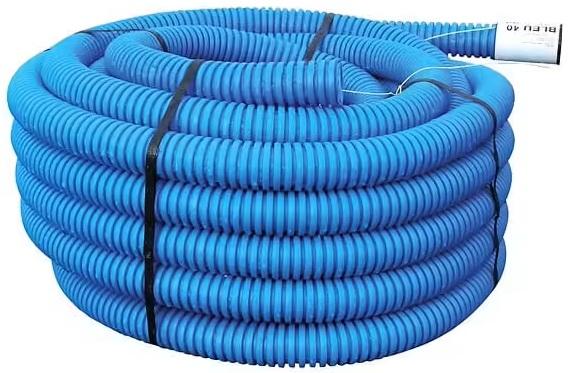 Gaine TPC Bleue Ø63 mm Couronne 25ML Eau