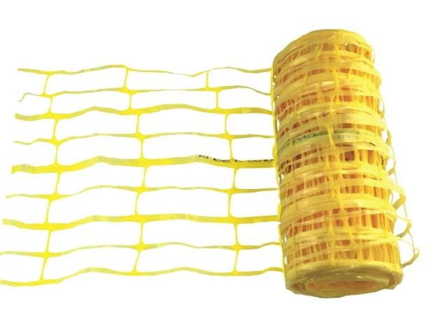 Grillage avertisseur jaune 25 m NF EN 12613