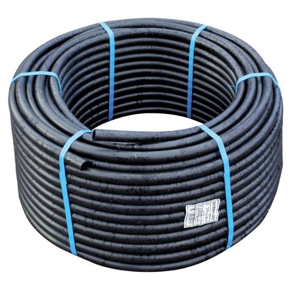 COURONNE PE NOIR Ø32 mm – 50 m – PN 6 bars