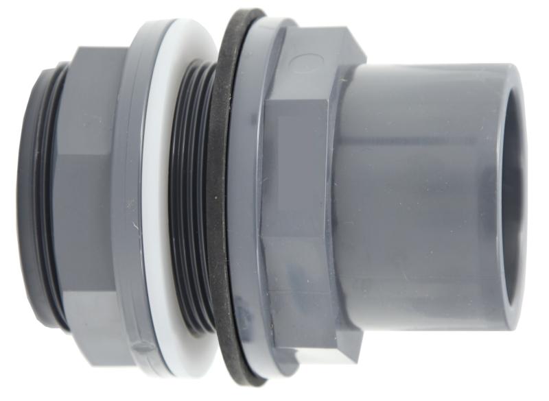 Traversée de paroi PVC Ø32-40 Mâle 33x42