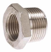 Réduction hexagonale inox M/F