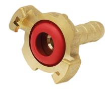 Raccord cannelé - Joint petit trou rouge  