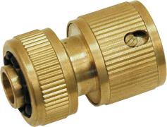 Coupleur avec clapet anti-retour