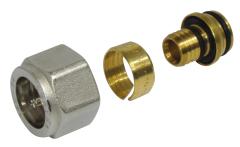 Raccord à compression tube multicouche