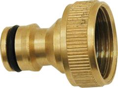 Raccord d'arrosage laiton automatique