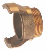 Raccord guillemin pompier bronze