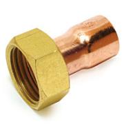 Raccord CUIVRE à souder/Visser