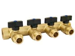 Collecteur en laiton et accessoires